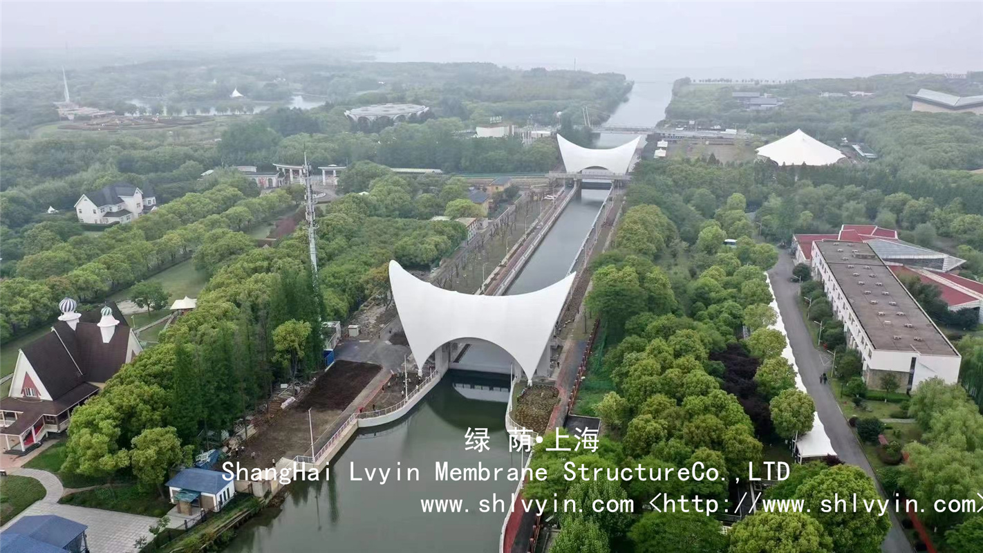PTFE膜工程--為淀浦河西閘口增添一道靚麗的風(fēng)景線！